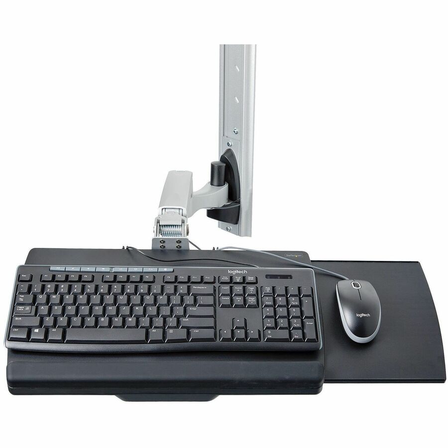 StarTech.com Wall Mount for Monitor Desktop Computer Workstation - Black - TAA Compliant -