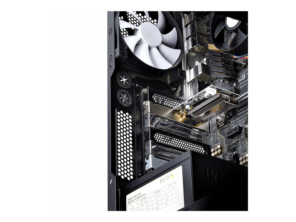 StarTech.com Wi-Fi 6E PCIe Network Card, Bluetooth 5.3, Magnetic Antenna Base, Tri-Band 802.11ax, AX5400 WiFi NIC, Windows/Linux PAX2235-WIFI-6E-CARD