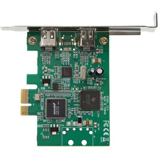 Startech.Com 2 Port 1394A Pci Express Firewire Card - Pcie Firewire Adapter