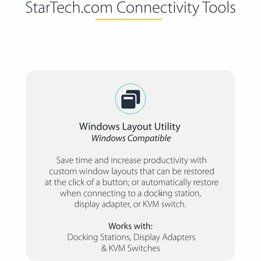 Startech.Com 3 Port Multi Monitor Adapter - Displayport 1.4 To 3X 4K Displayport Video Splitter -
