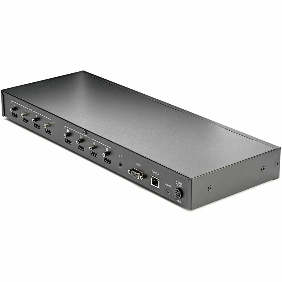 Startech.Com 4X4 Hdmi Matrix Switch With Audio And Ethernet Control - 4K 60Hz