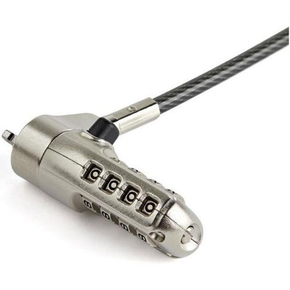 Startech.Com 6Ft (2M) Laptop Cable Lock - Nano Slot Compatible 4 Digit Combination Security Cable