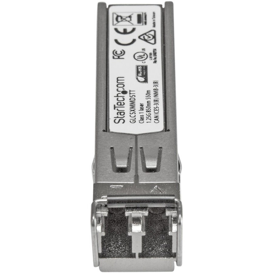 Startech.Com Cisco Glc-Sx-Mmd Compatible Sfp Module - 1000Base-Sx - 1Ge Gigabit Ethernet Sfp 1Gbe Multimode Fiber Mmf Optic Transceiver Glcsxmmdstt