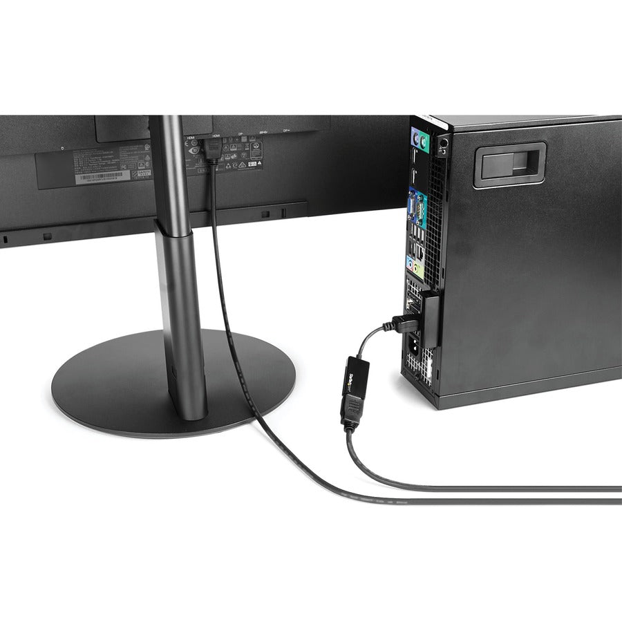 Startech.Com Displayport To Hdmi Adapter - 4K 60Hz Active Dp 1.4 To Hdmi 2.0 Video Converter - Dp To