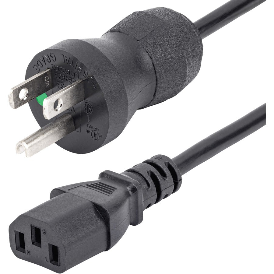 Startech.Com Hospital-Grade Power Cord - Nema 5-15P To C13 - 3 Ft.