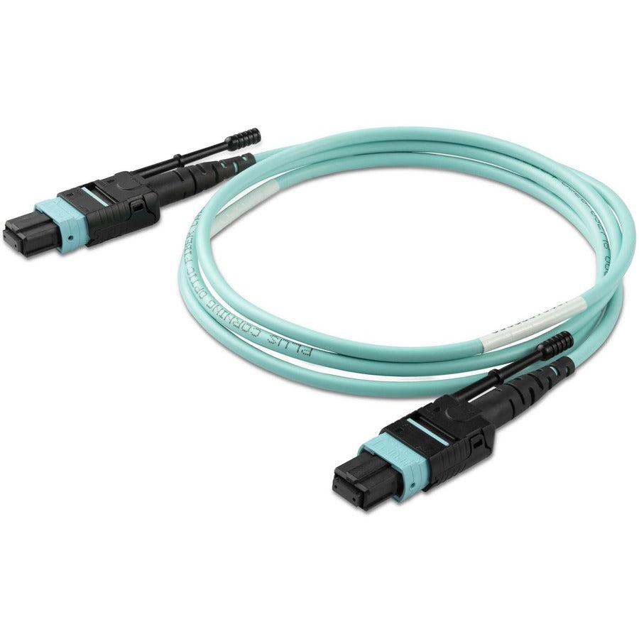 Startech.Com Mpo/Mtp Fiber Optic Cable - Plenum-Rated - Om3, 40Gb - Push/Pull-Tab - 1 M (3 Ft.)