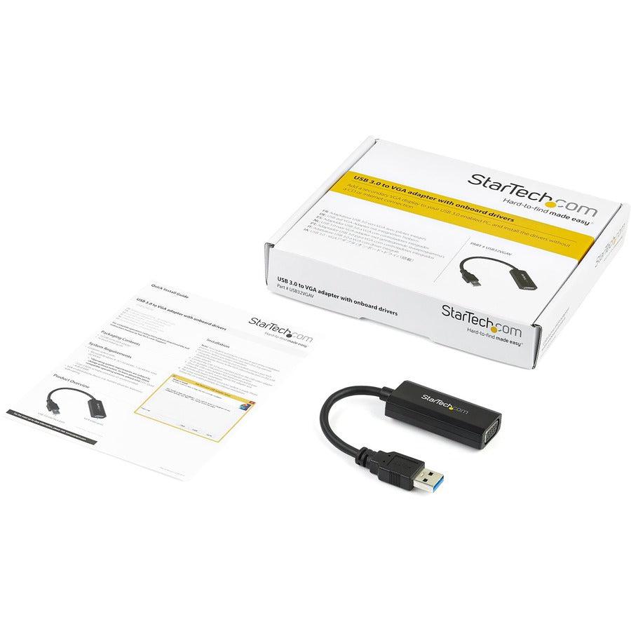 Startech.Com Usb 3.0 To Vga Adapter - On-Board Driver Installation - 1920X1200