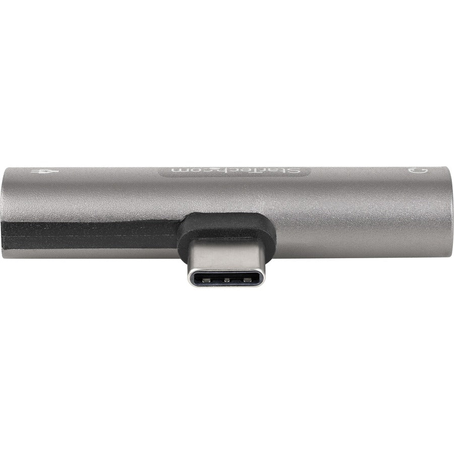 Startech.Com Usb C Audio & Charge Adapter - Usb-C Audio Adapter W/ 3.5Mm Trrs Headphone/Headset Jack