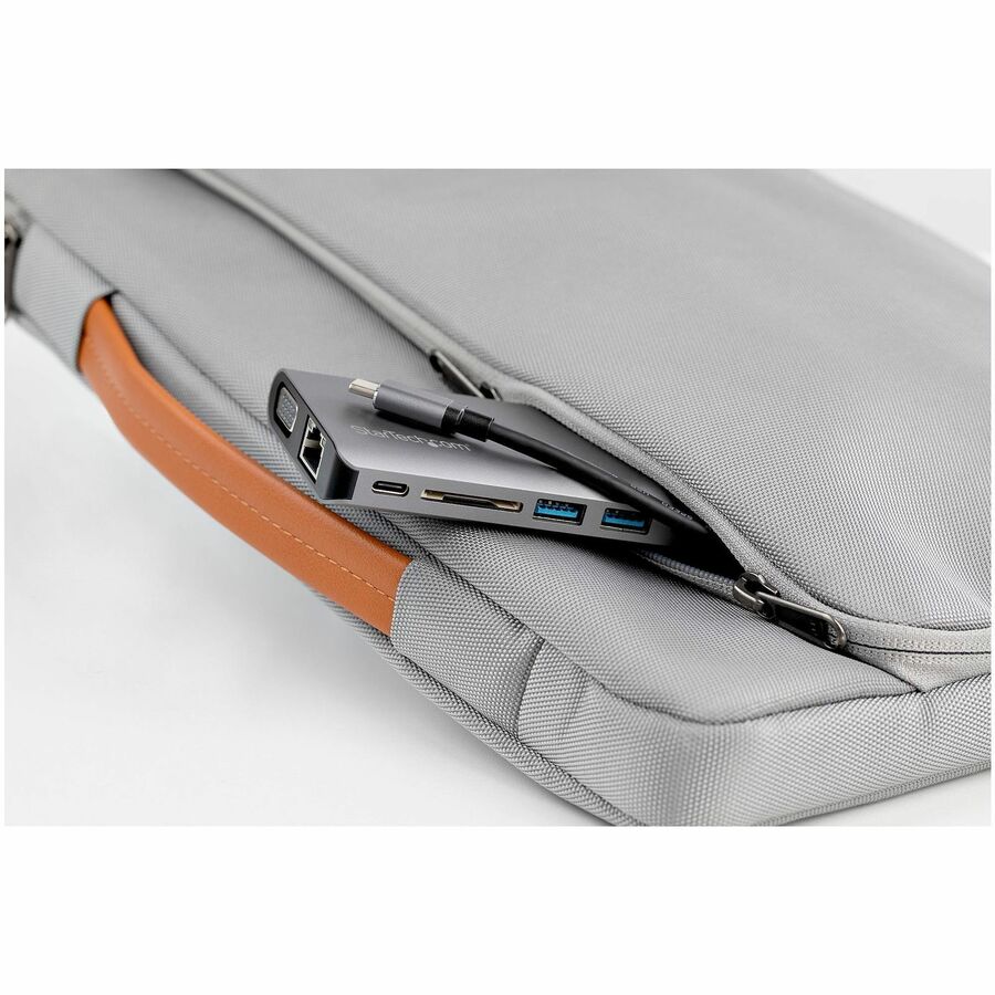 Startech.Com Usb C Multiport Adapter - Usb-C Mini Travel Dock W/ 4K Hdmi Or 1080P Vga - 3X Usb 3.0