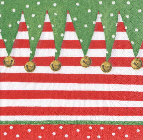 Stocking Stripe - Cocktail Napkin