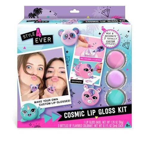 Style 4 Ever Cosmic Lip Gloss Kit for Kids – Creative Sparkle Fun
