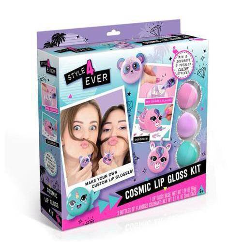 Style 4 Ever Cosmic Lip Gloss Kit for Kids – Creative Sparkle Fun