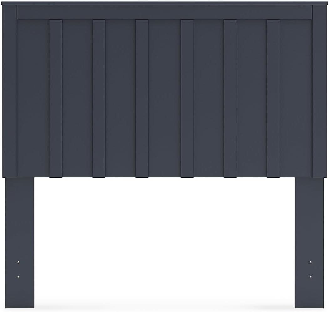 Stylish Navy Blue Full Panel Headboard for Bedrooms