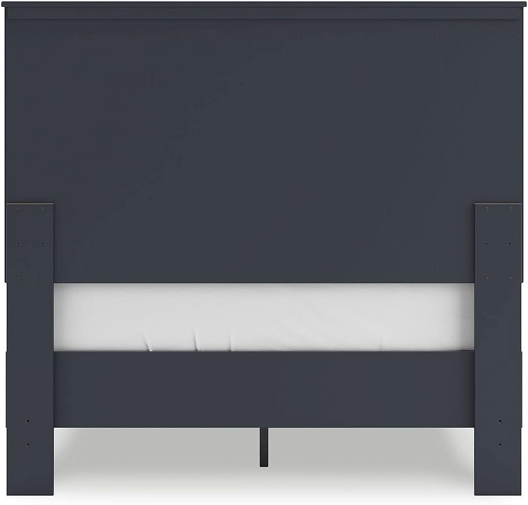 Stylish Navy Blue Full Panel Headboard for Bedrooms