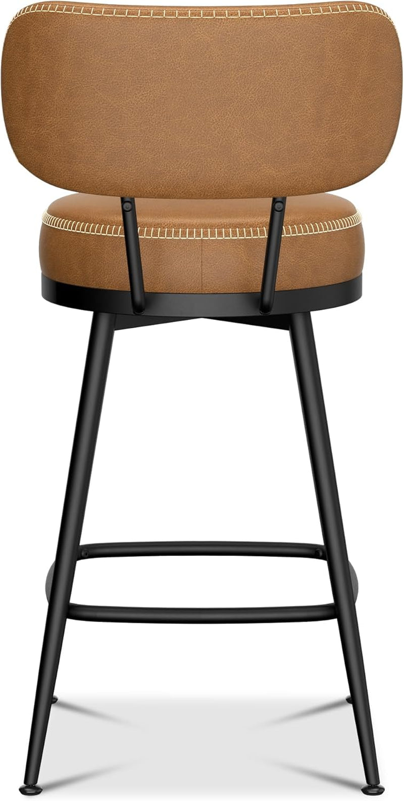 Stylish Swivel Counter Height Bar Stools Set of Two