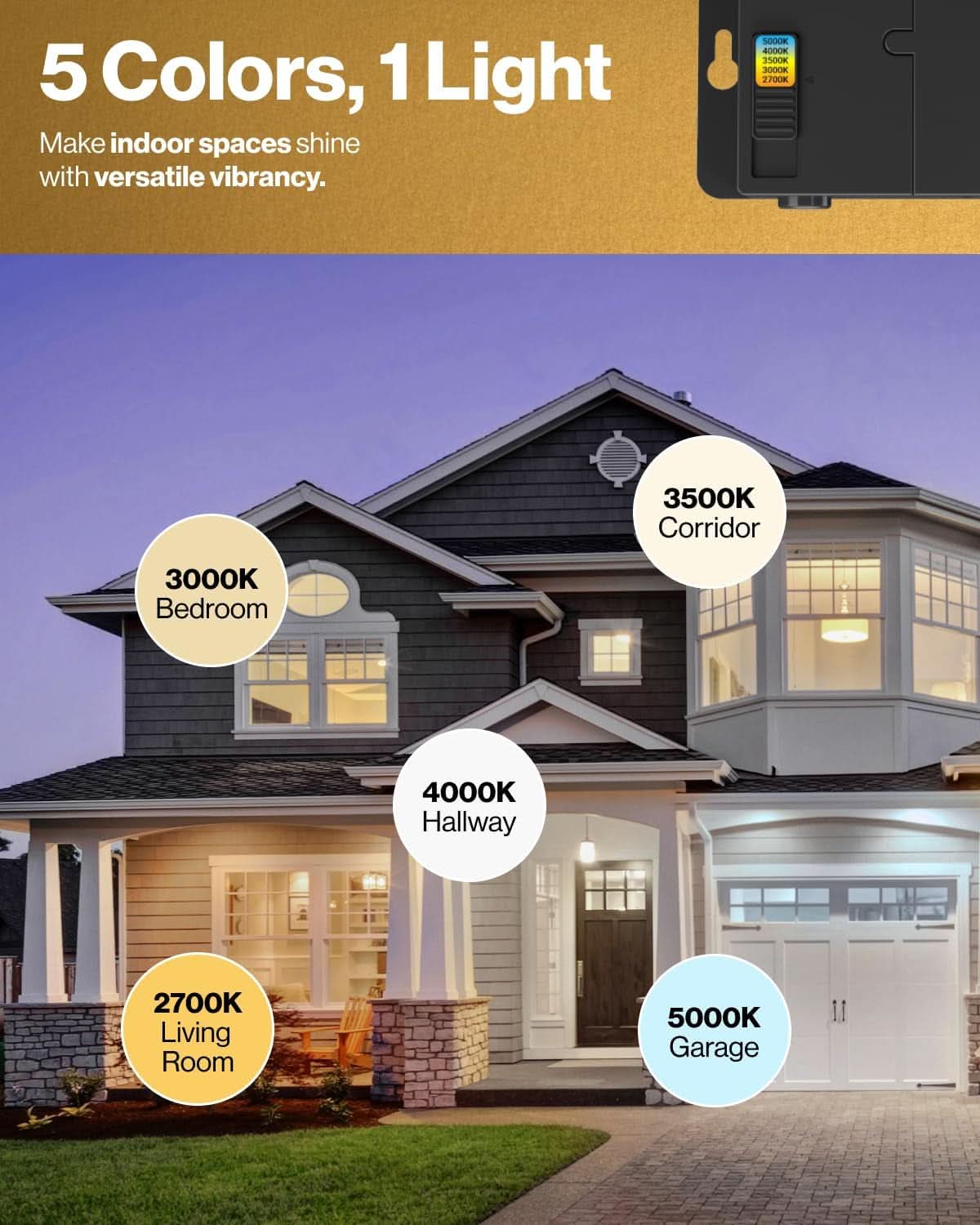 Sunco 24-Pack 4 Inch Ultra Thin LED Recessed Ceiling Lights