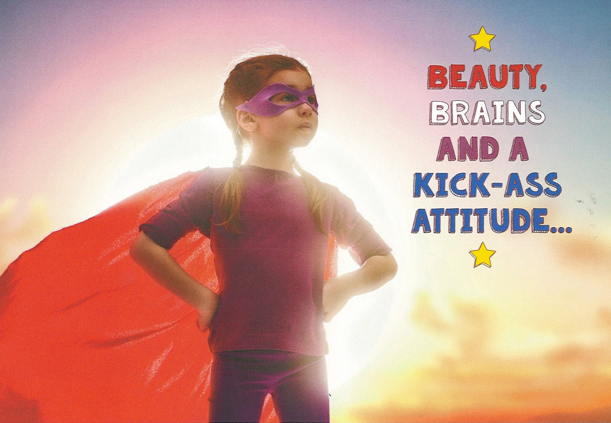 Super Hero Birthday Card - Birthday Card
