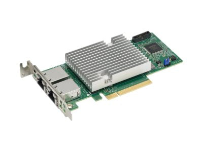 Supermicro AOC-STG-b2T - Network adapter - PCIe 3.0 x8 low profile - 10Gb Ethernet x 2