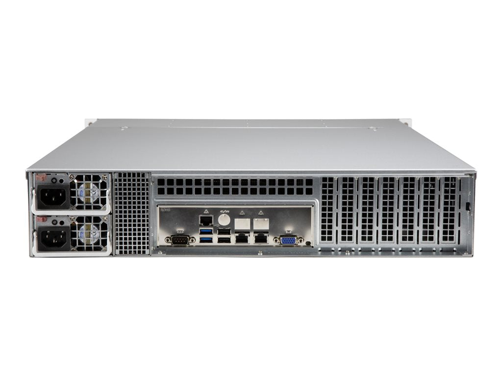 Supermicro CSE LA26E1C4-R609LP - Rack-mountable - 2U - enhanced extended ATX - SATA/SAS/NVMe 650 Watt - black - OEM