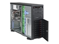 Supermicro SC743 TQ-903B-SQ - Tower 4U - extended ATX - SATA/SAS - hot-swap 900 Watt - black - USB CSE-743TQ-903B-SQ