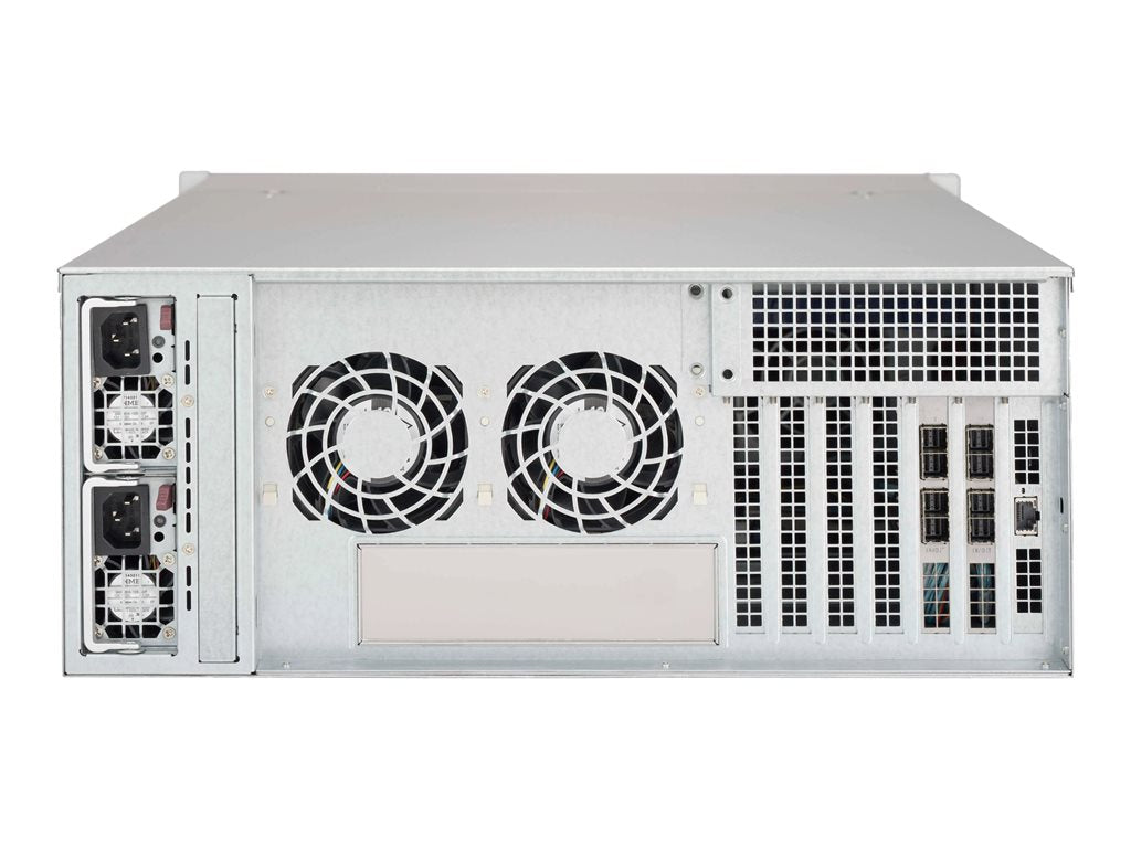 Supermicro SC846 BE2C-R609JBOD - Rack-mountable - 4U - SATA/SAS - hot-swap - black CSE-846BE2C-R609JBOD