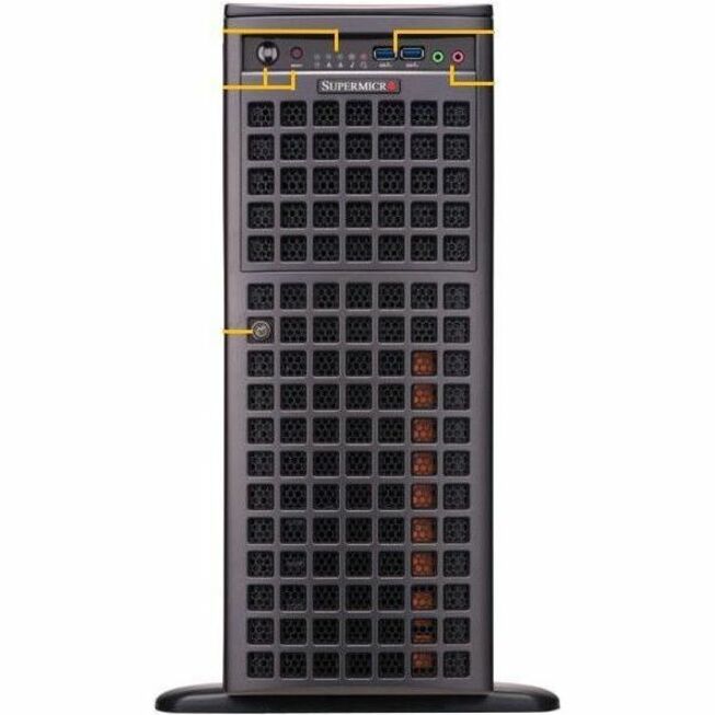 Supermicro SuperServer 741GE-TNRT Barebone System - Tower - Socket LGA-4677 - 2 x Processor Support