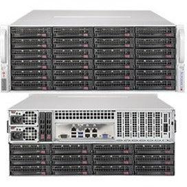 Supermicro SuperStorage 6049P-E1CR36L Barebone System - 4U Rack-mountable - Socket P LGA-3647 - 2 x Processor Support