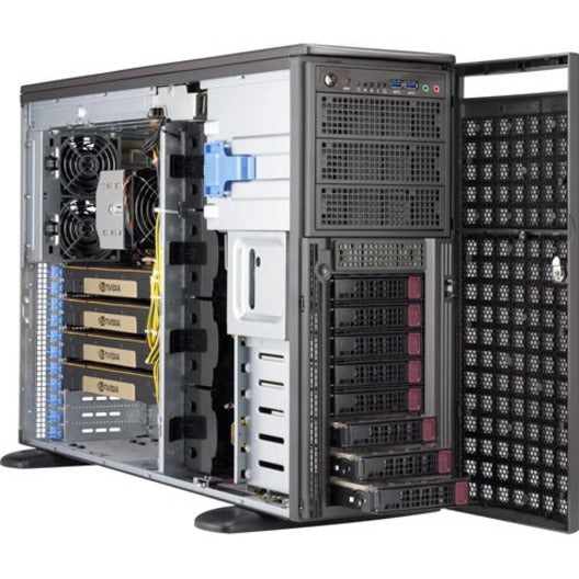 Supermicro SuperWorkstation SYS-540A-TR Barebone System - Tower - Socket LGA-4189 - 1 x Processor Support