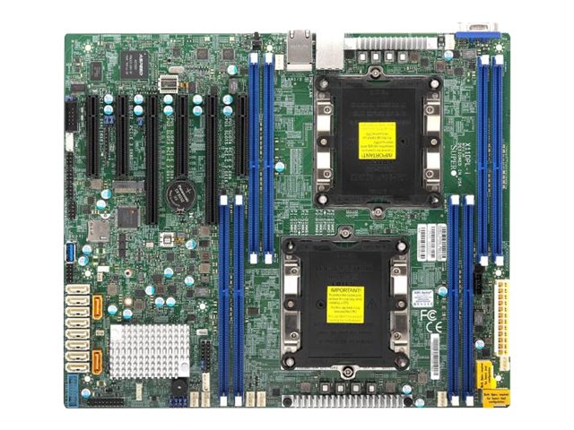 Supermicro X11Dpl-I - Motherboard - Atx - Socket P - 2 Cpus Supported - C621 Chipset - Usb 3.0 - 2 X Gigabit Lan - Onboard Graphics