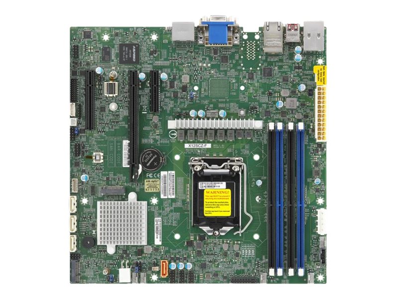 Supermicro X12Scz-F - Motherboard - Micro Atx - Lga1200 Socket
