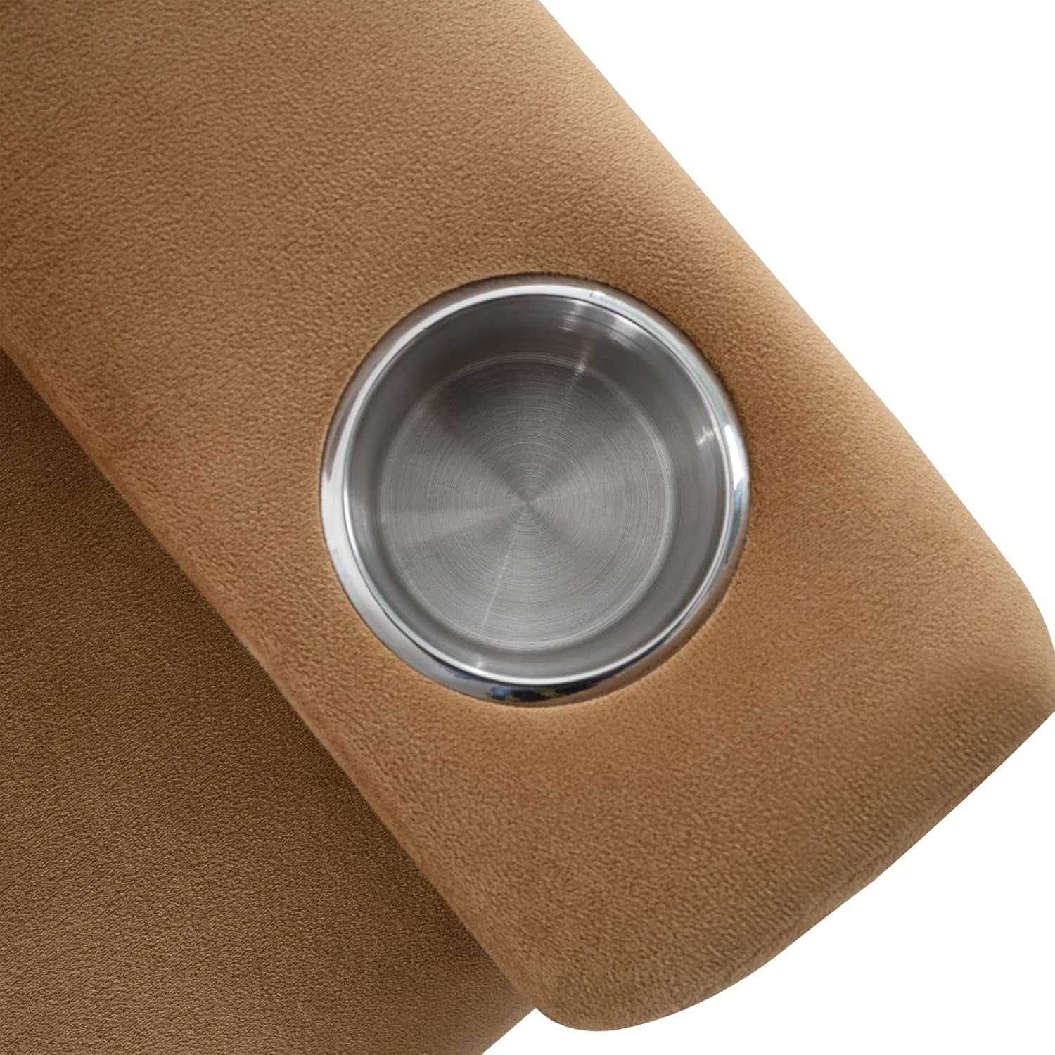 Suri Toddler Recliner Loveseat Brown Two Seater Cup Holders