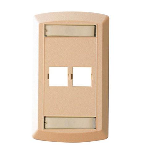 Suttle 2 Outlet Faceplate - Ivory SE-STAR500S2-52