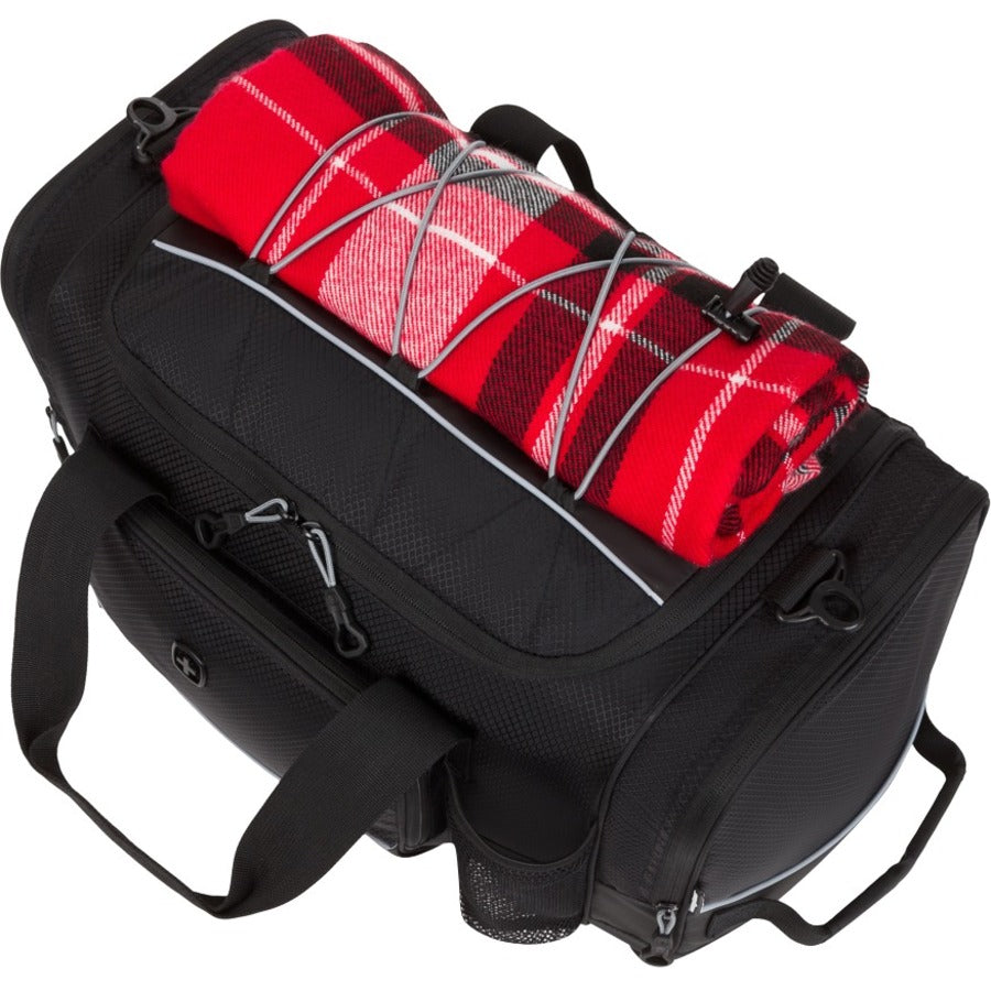 SwissGear Apex 9000200006 Carrying Case Rugged (Duffel) Travel Essential - Black Dobby