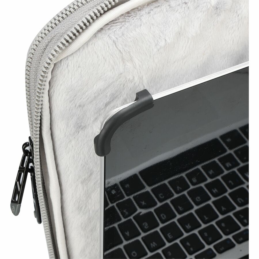 Swissdigital Design Carrying Case (Sleeve) for 14" Apple Notebook, MacBook Pro, Smartphone, Tablet, Digital Text Reader - Gray, Light Gray