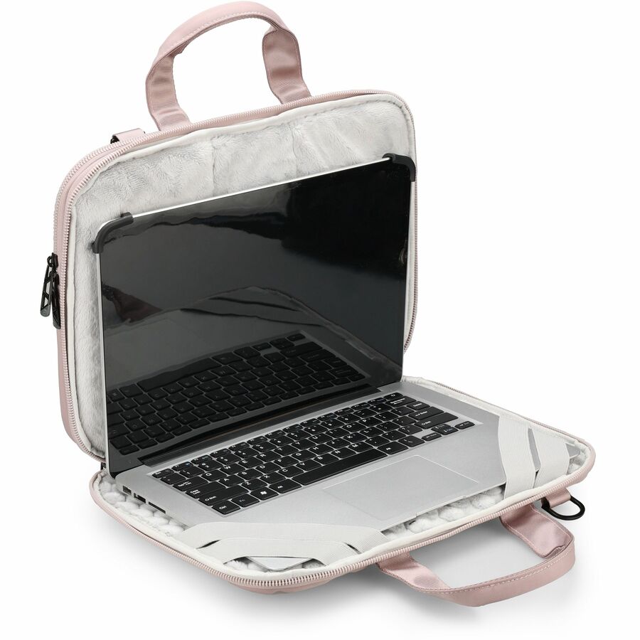 Swissdigital Design Carrying Case (Sleeve) for 14" Apple Notebook, MacBook Pro, Smartphone, Tablet, Digital Text Reader - Pink, Pale Pink