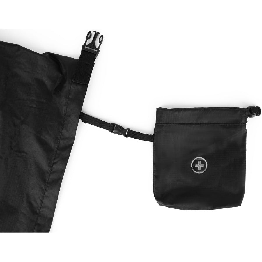 Swissdigital Design Goose SD1594-01 Carrying Case (Backpack) for 16" Apple iPad Notebook, Tablet, MacBook Pro, Cell Phone, Accessories - Black