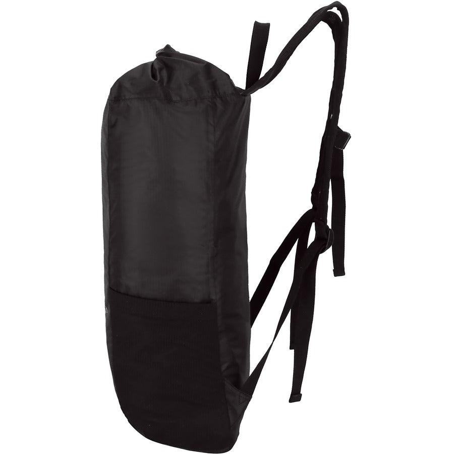 Swissdigital Design Goose SD1594-01 Carrying Case (Backpack) for 16" Apple iPad Notebook, Tablet, MacBook Pro, Cell Phone, Accessories - Black