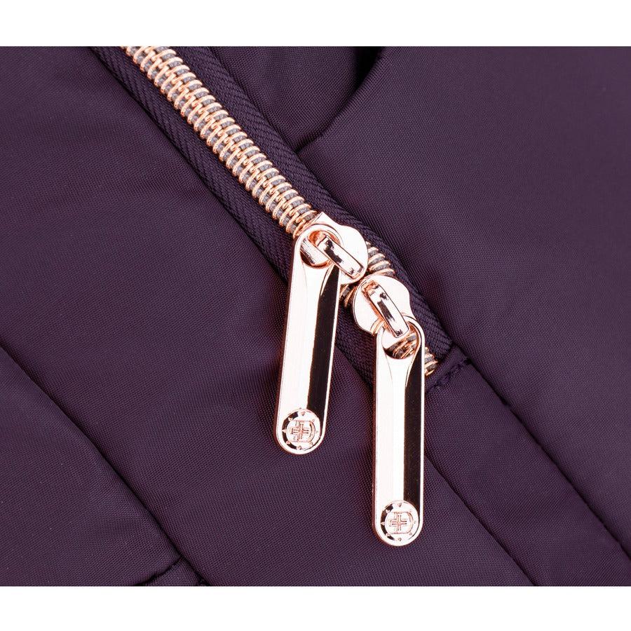 Swissdigital Design KATY ROSE F SD1006F-46 Carrying Case (Backpack) for 15.6" to 16" Apple, Amazon iPhone iPad Notebook, MacBook Pro - Purple