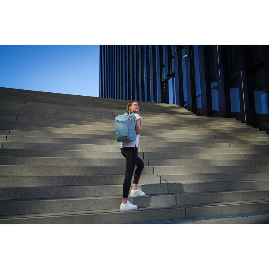 Swissdigital Design KATY ROSE SD1006FB-14 Carrying Case (Backpack) for 15.6" to 16" Apple MacBook Pro - Teal Blue