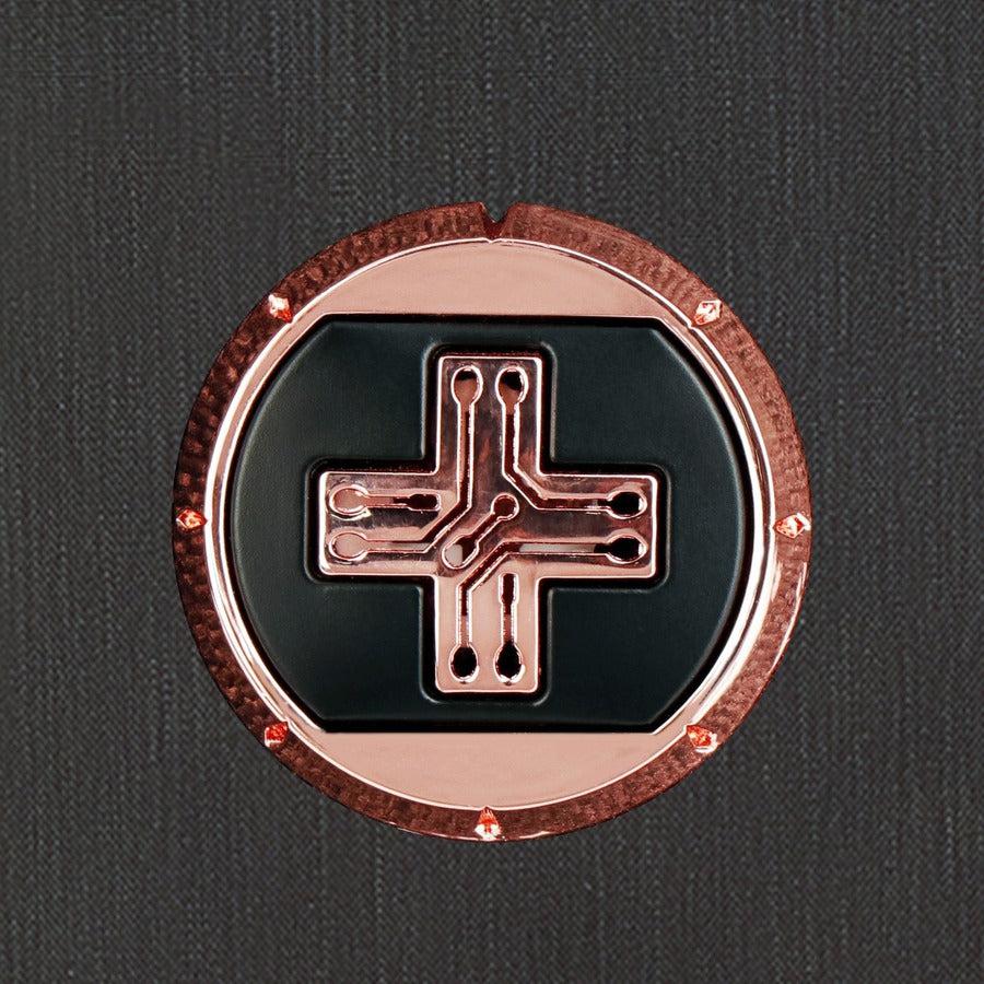 Swissdigital Design KATY ROSE SD1006M-01 Carrying Case (Backpack) for 15.6" to 16" Apple iPhone iPad Notebook, MacBook Pro - Black