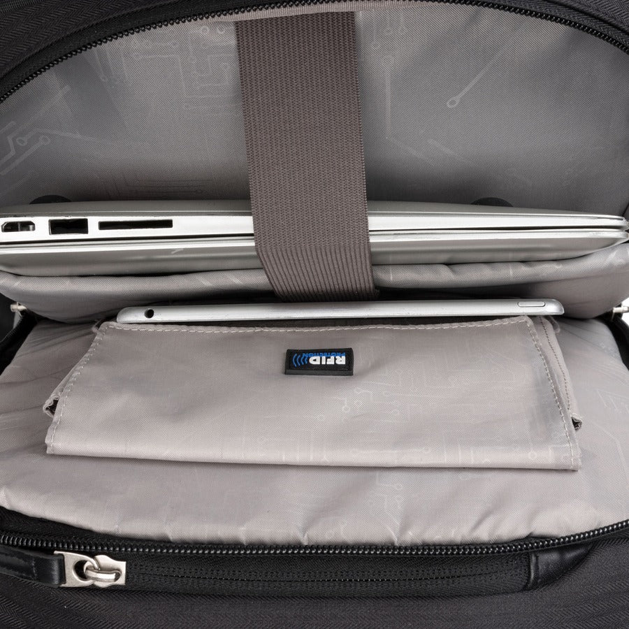 Swissdigital Design PEARL SD1005M-01 Carrying Case (Backpack) for 15.6" to 16" Apple Notebook, Accessories - Black