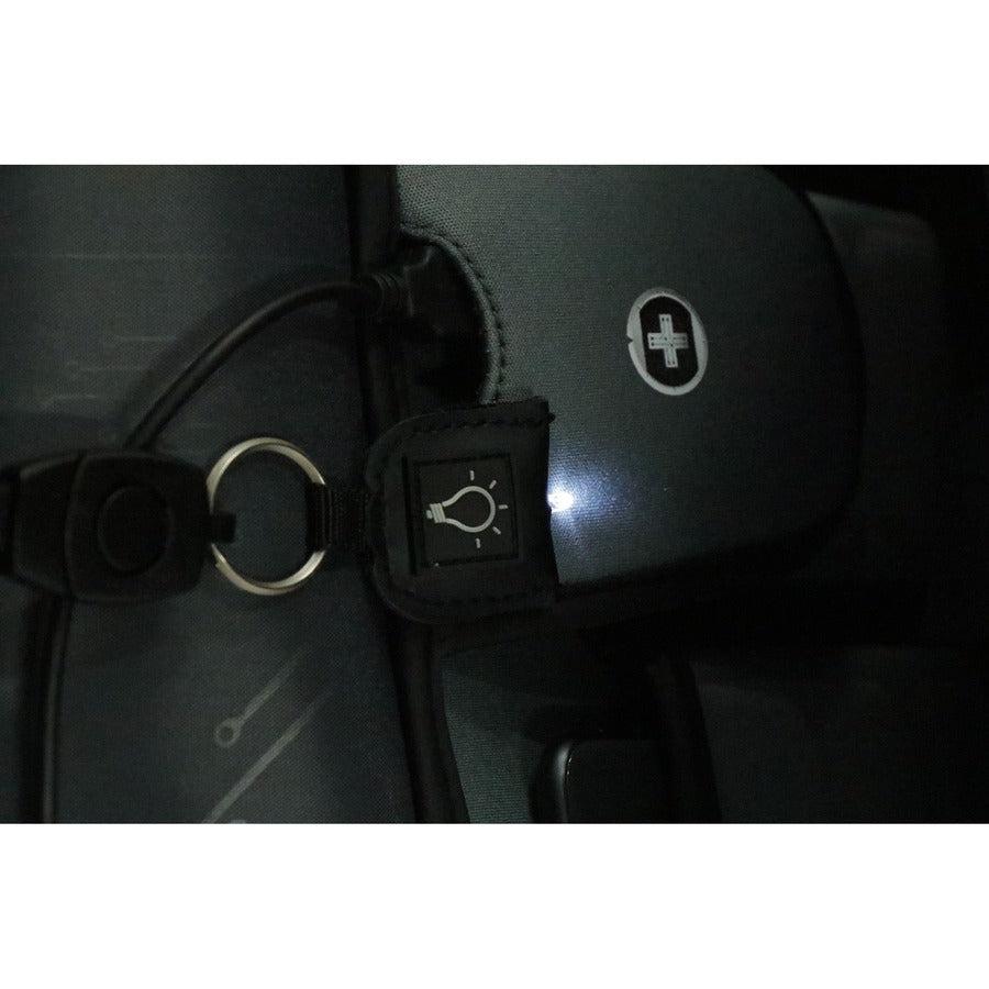 Swissdigital Design SENSOR TSG4H198-1 Carrying Case (Backpack) for 15.6" to 16" Apple Notebook - Black