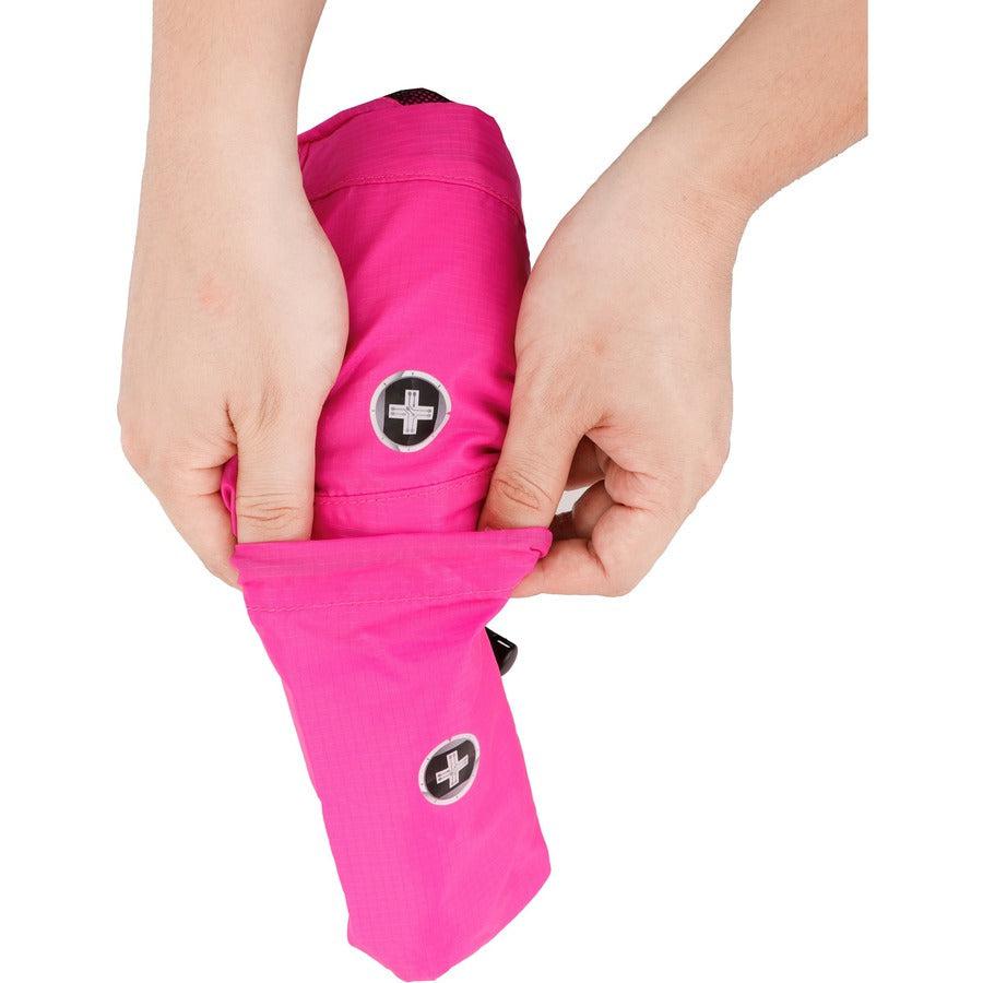 Swissdigital Design Seagull SD1595-46 Rugged Carrying Case (Backpack) for 16" Apple Notebook, Accessories, Tablet, Cell Phone, MacBook Pro - Fuchsia