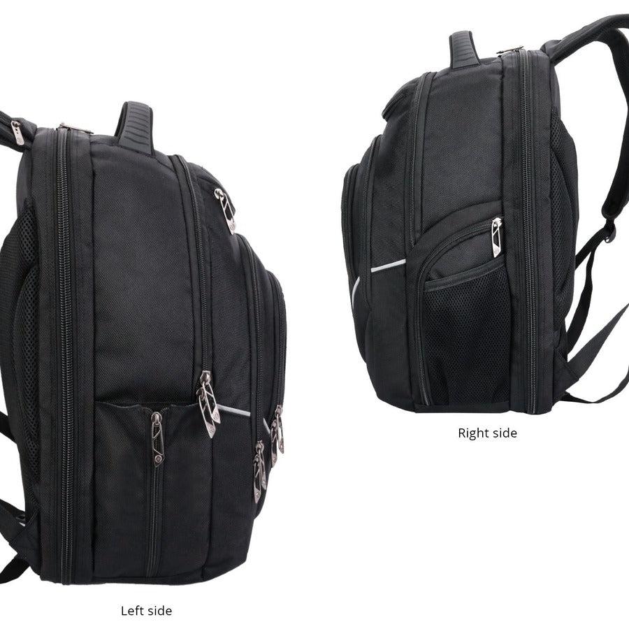 Swissdigital Design TERABYTE J16BT-1 Carrying Case (Backpack) for 15.6" to 16" Apple Travel, Notebook, MacBook Pro - Black