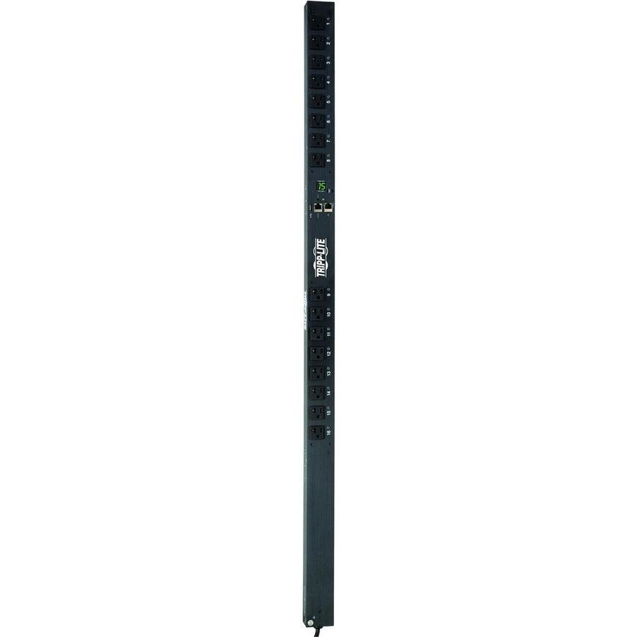 Switched PDU 15A Vertical - LX Platform Interface Remote Monitoring | Tripp Lite PDUMV15NETLX