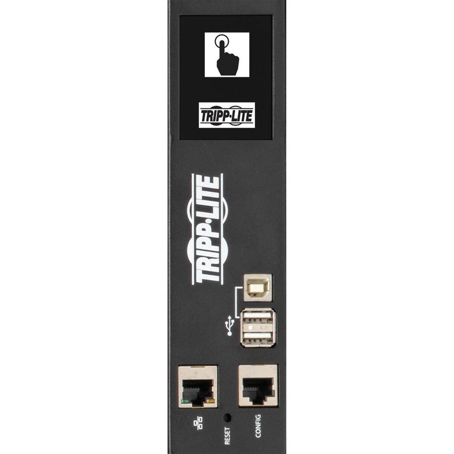Switched Power Distribution Unit 23kW 3-Phase PDU - Touchscreen LCD | Tripp Lite PDU3XEVSR6G32B