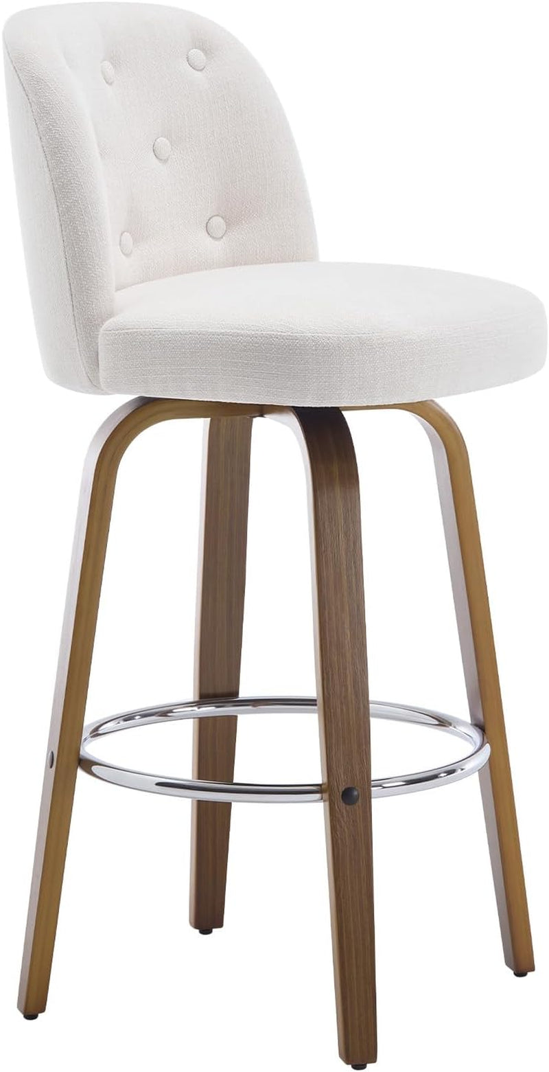 Swivel Bar Stools Set of Three for Kitchen