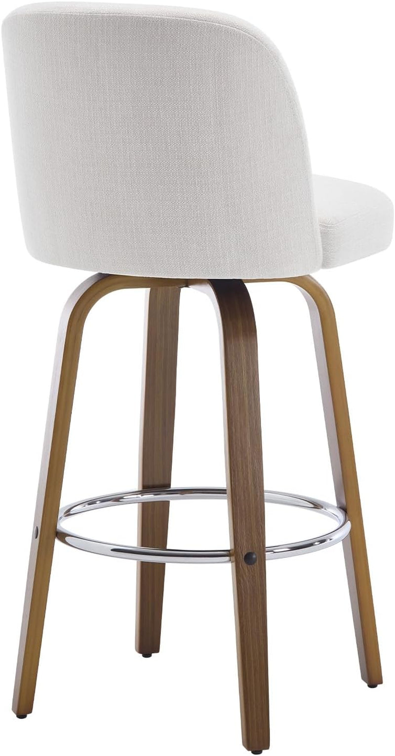 Swivel Bar Stools Set of Three for Kitchen