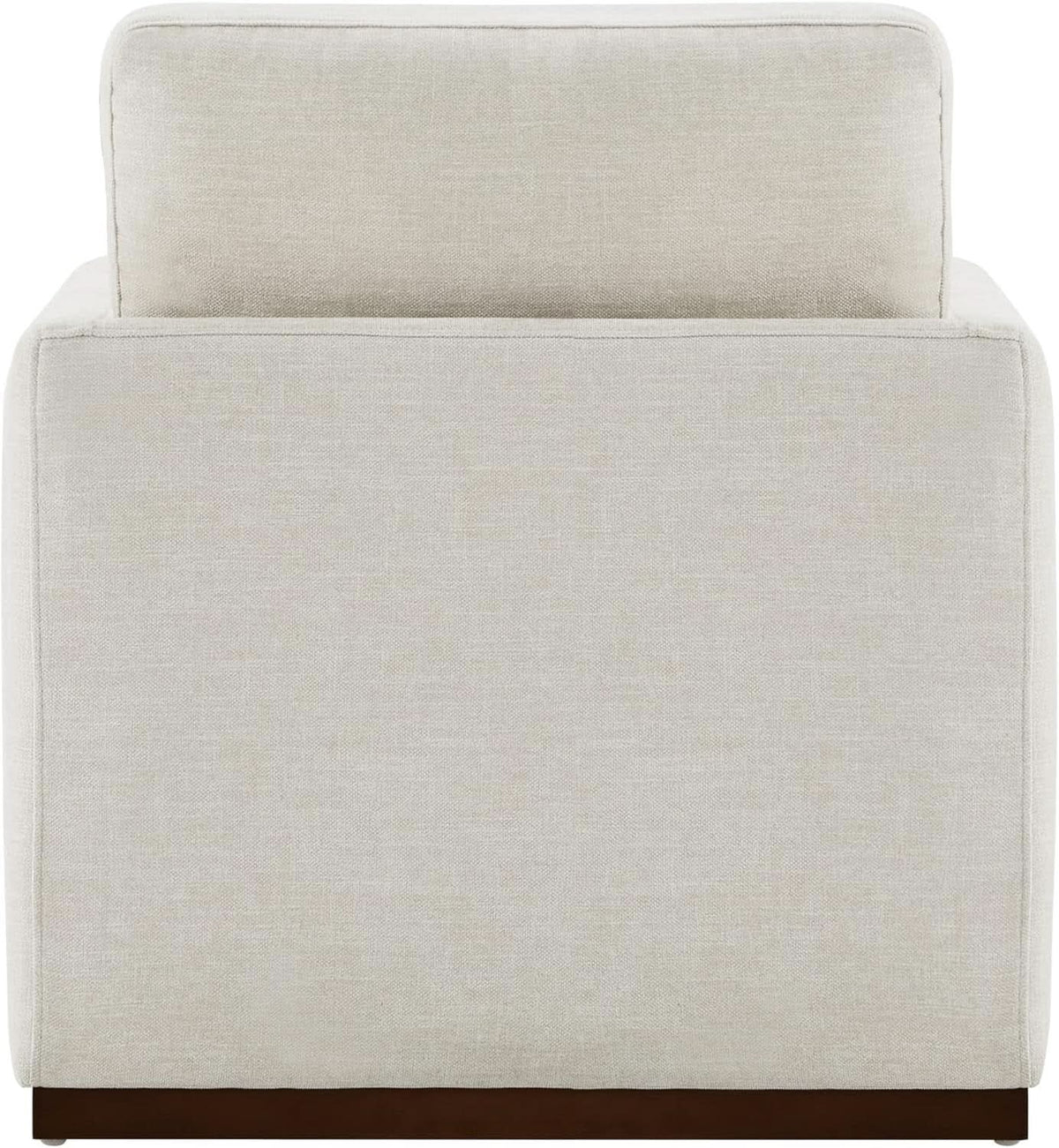 Swivel Linen Accent Armchair Mid Century Modern 360 Swivel