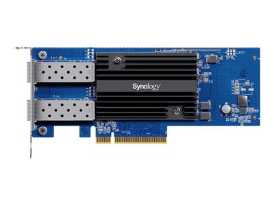 Synology 2-Port 10GbE SFP+ PCIe Network Adapter for IT Pros E10G30-F2
